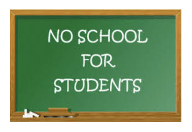 No School for students on Monday October 11.